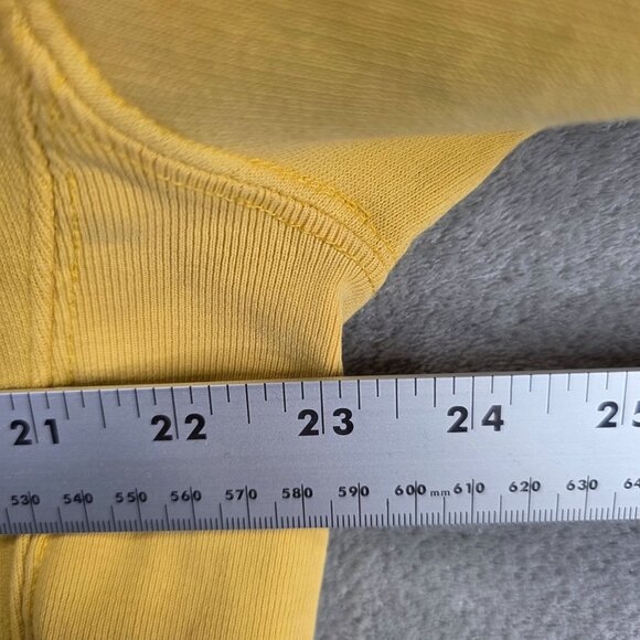 Womens Vintage American Eagle Yellow Sweatshirt East Eagles Graphic Size M - Picture 4 of 7